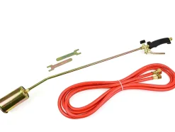 Chalumeau Gaz Professionnel Pour Couverture 850 Mm Buse 60 Mm Avec Tuyau 5 m - Chauffage Brûlage Collage À Chaud