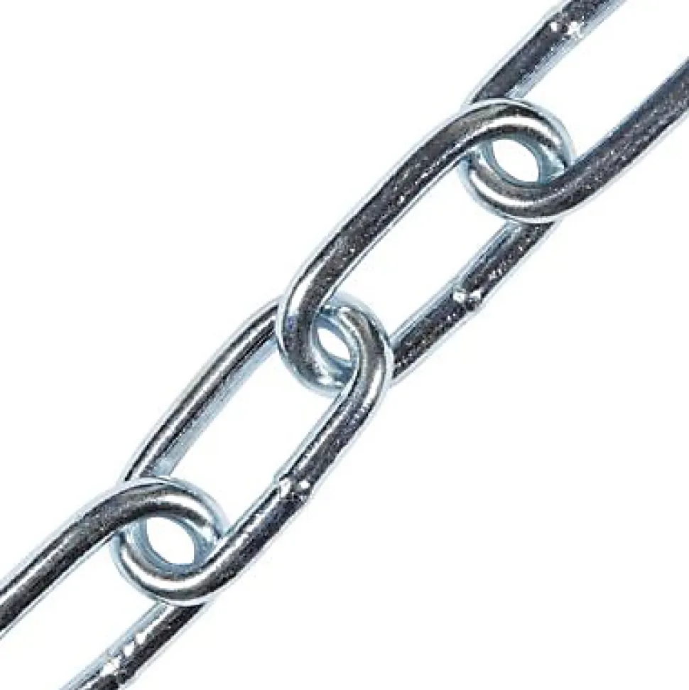Chaîne maille courte Diall ø8 mm, vendue au mètre linéaire