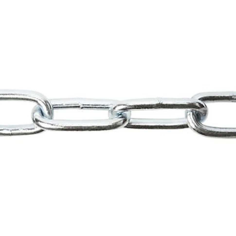 Chaîne maille courte Diall ø8 mm, vendue au mètre linéaire