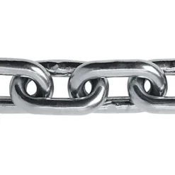 Chaîne maille longue Diall ø5 mm, vendue au mètre linéaire