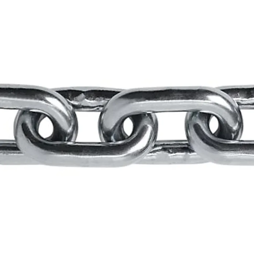 Chaîne maille longue Diall ø5 mm, vendue au mètre linéaire