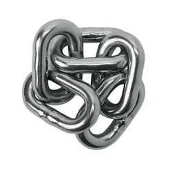 Chaîne maille longue Diall ø5 mm, vendue au mètre linéaire