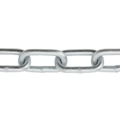 Chaîne maille longue Diall ø4 mm, vendue au mètre linéaire
