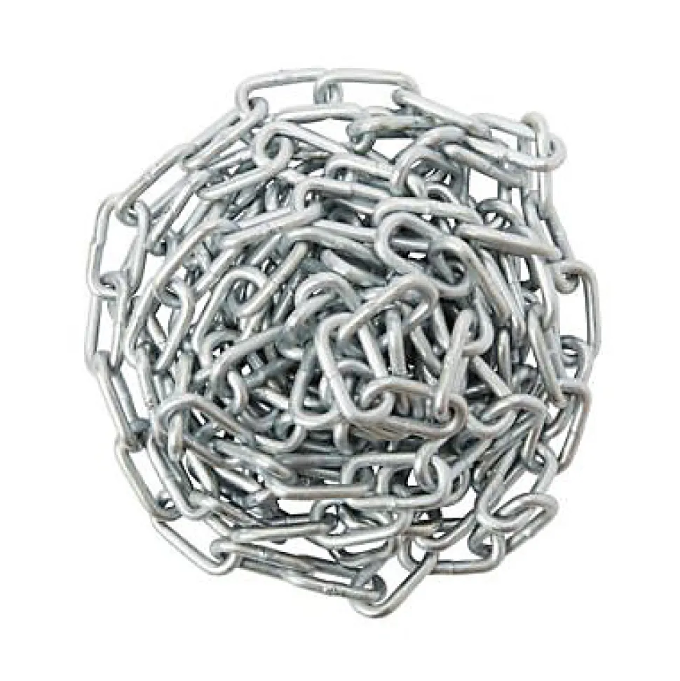 Chaîne maille longue Diall ø4 mm, vendue au mètre linéaire