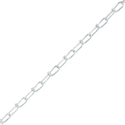 Chaîne non soudée en acier Diall ø1.4 mm, 2.5 m