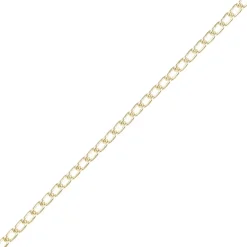 Chaîne non soudée nouée en acier laitonée Diall ø2 mm, 2.5 m