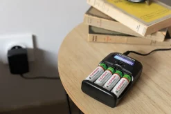 Chargeur à rechargement rapide pour piles AA et AAA (fournies) - Thomson