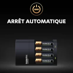 Chargeur de pile Duracell AA / AAA + 4 piles (2xAA + 2xAAA)