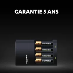 Chargeur de pile Duracell AA / AAA + 4 piles (2xAA + 2xAAA)