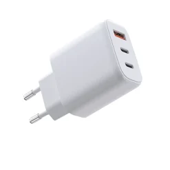 Chargeur rapide 65W double port USB-A et USB-C GAO