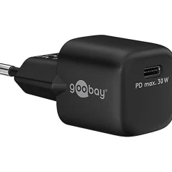 Chargeur USB-C GaN 30W rapide GOOBAY