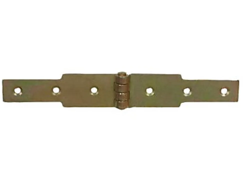 Charnière à congé acier zingué jaune Afbat 30 x 250 mm