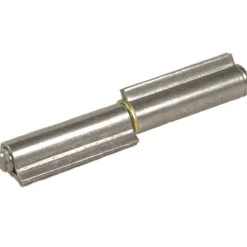 Charnière 80 mm Profil de chute en acier goupille soudable et amovible