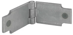 Charnière à souder fine courte 120x30mm acier brut - FAURE & FILS - 9220300
