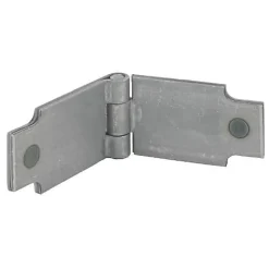 Charnière à souder fine courte 120x30mm acier brut - FAURE & FILS - 9220300