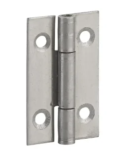 Charnière de porte de meuble / porte légère, 40x25mm, inox 309 - THIRARD