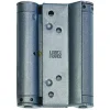 Charnière double action acier époxy gris Afbat 100 mm
