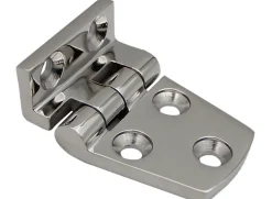 Charnière marine robuste pour armoire de pont, charnière marine en acier, charnière marine décalée côté court