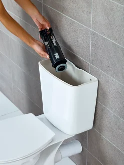 Chasse d'eau Flomasta - 2", Double bouton poussoir + tige