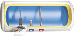 Chauffe eau électrique THS Horizontal Mural Cor-Email De Dietrich 150 L