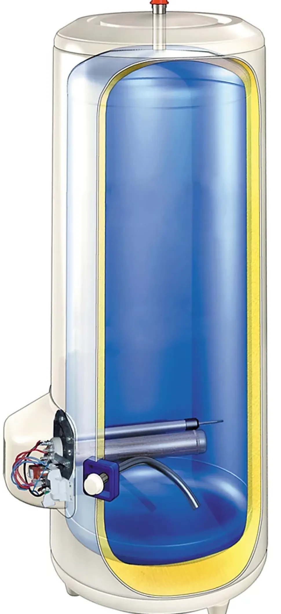 Chauffe eau électrique Vertical Sol De Dietrich THS Cor-Email 300 L