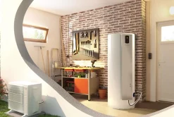 Chauffe eau thermodynamique CALYPSO connecté Split Inverter - Sur socle - capacité 270L