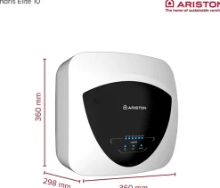 Chauffe-eau électrique Ariston Andris Elite WiFi 10 L sous-évier 2000 W