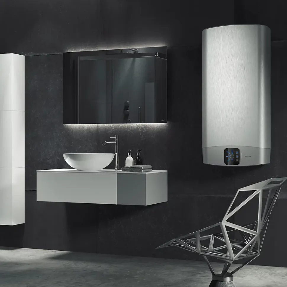 Chauffe-eau électrique connecté plat Ariston Velis Evo Dry 80L