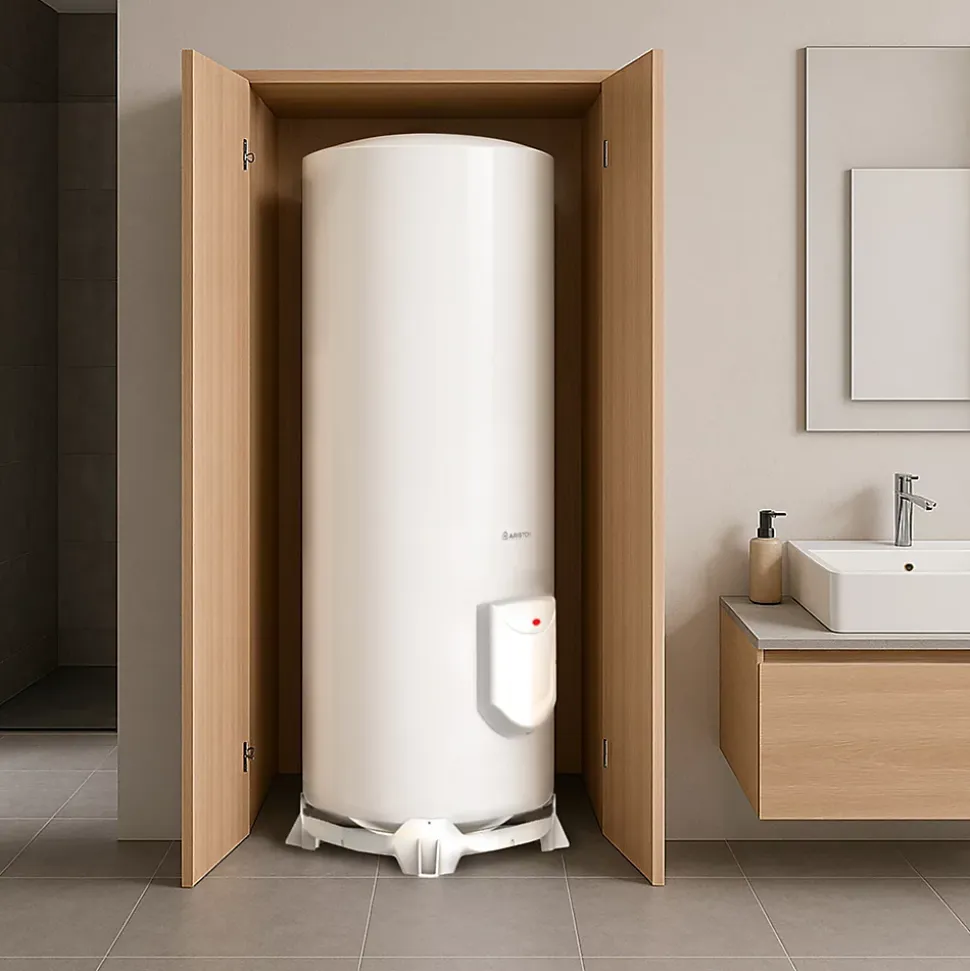Chauffe-eau électrique 300l SAGEO XPERT stéatite vertical sur socle D570mm - ARISTON - 3000795