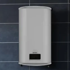 Chauffe-eau électrique plat Carrera alu brossé 93L