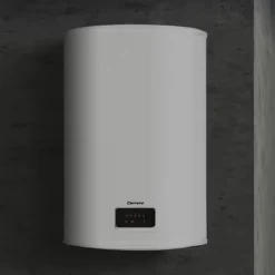Chauffe-eau électrique plat Carrera alu brossé 74L