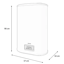 Chauffe-eau électrique plat Carrera 74L