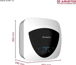Chauffe-eau électrique sous-évier ANDRIS ELITE WIFI 15L - ARISTON - 3105091