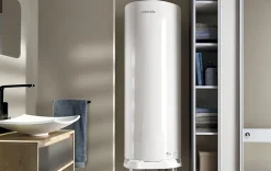 Chauffe-eau électrique stéatite Chauffeo+ Atlantic - Vertical mural - 100 l - Diamètre 513 mm - 1200 W