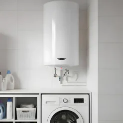 Chauffe-eau électrique stéatite Ariston Stileos 200L à fixer au mur