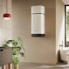 Chauffe-eau électrique thermodynamique connecté anode magnésium Ariston Nuos Plus S2 110L 3 personnes blanc