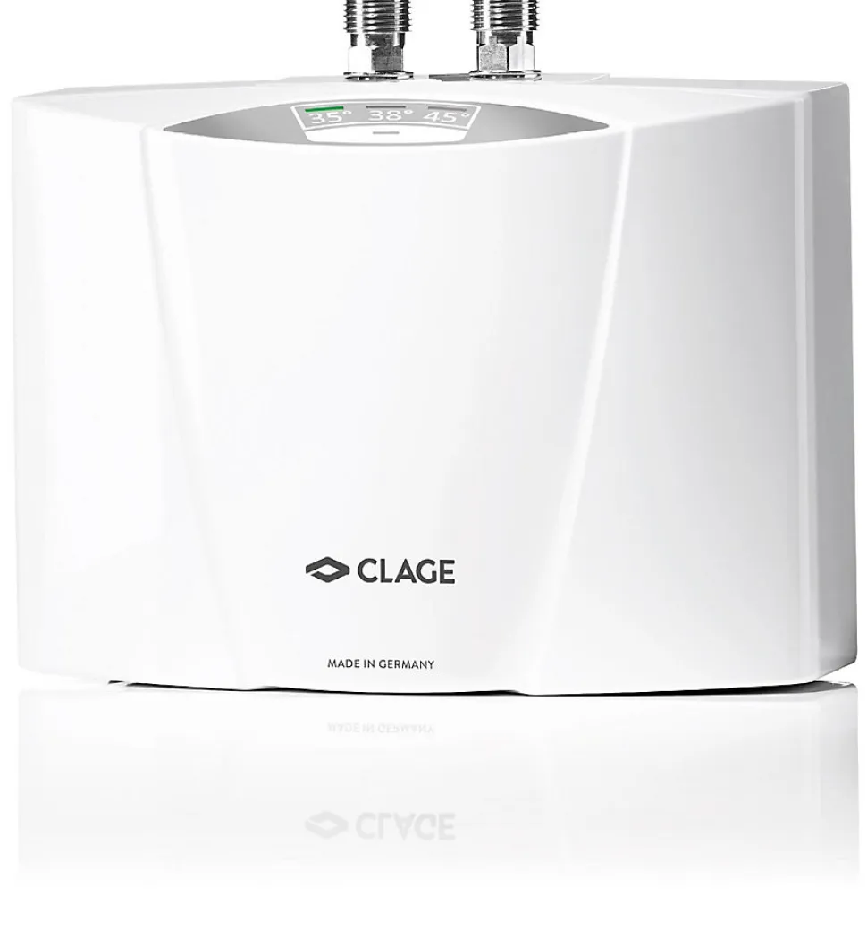 Chauffe-eau électronique SMARTRONIC - MCX 3 - Débit 2,0 l/min-: 3,5 KW - 230 Volt - 15 A, avec câble