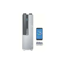 Chauffe-eau thermodynamique - Aldes - T.Flow Hygro Connecté - 11023384