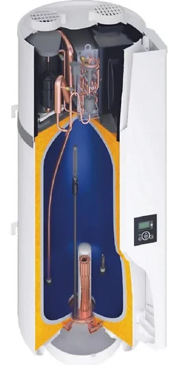 Chauffe-eau thermodynamique CALYPSO connecté mural - Capacité 150L