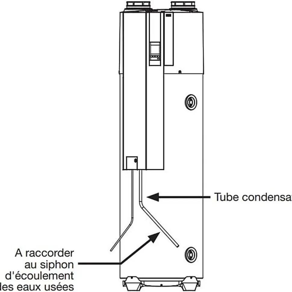 Chauffe-eau Thermodynamique T.Flow Hygro+