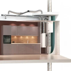 Chauffe-eau thermodynamique AQUACOSY EVOLUTION 100L Avec ventilateur - ATLANTIC - 350201