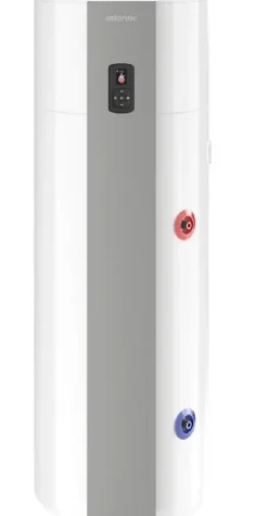 Chauffe-eau thermodynamique CALYPSO connecté vertical - Capacité 200L - Vertical sur socle - Dimensions (h x l x p) 1710x650x600