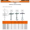 Cheville à bascule FISCHER M6X100 Acier zingué KDH6 - 1 pièce