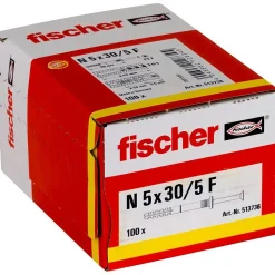 Cheville à frapper 5x30 par boite de 100 Fischer