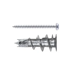 Cheville autoforeuse Fischer en métal PZ L. 30 mm, 25 pièces