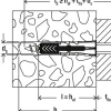 Cheville bi-matière avec vis Fischer DuoPower pour matériaux de construction 5x25 mm, 18 pièces