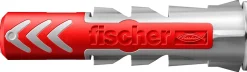 Cheville bi-matière avec vis Fischer DuoPower pour matériaux de construction 5x25 mm, 18 pièces