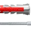 Cheville bi-matière avec vis Fischer DuoPower pour matériaux de construction 10x50 mm, 25 pièces