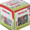 Cheville Duopower + vis big pack 8X40, 50 pièces