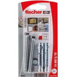 Cheville métallique à douille Fischer BT 8 x 60 mm, 4 pièces